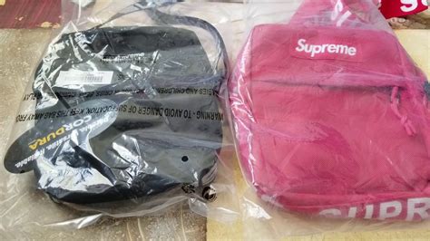 supreme shoulder bag ss18 fake vs real|authentic supreme vs fake hat.